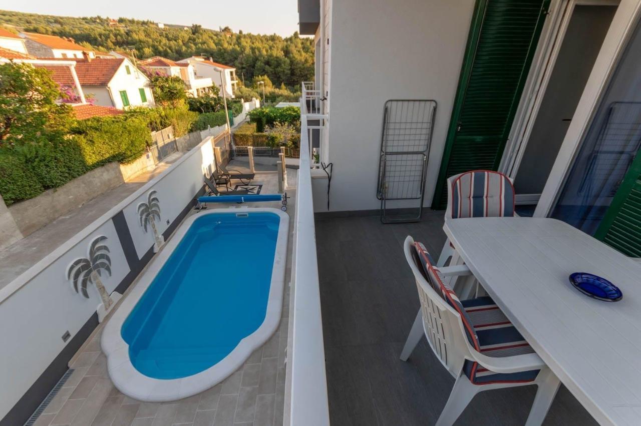 Apartment In Supetar With Sea View, Balcony, Air Conditioning, W-Lan 3553-2 Eksteriør billede